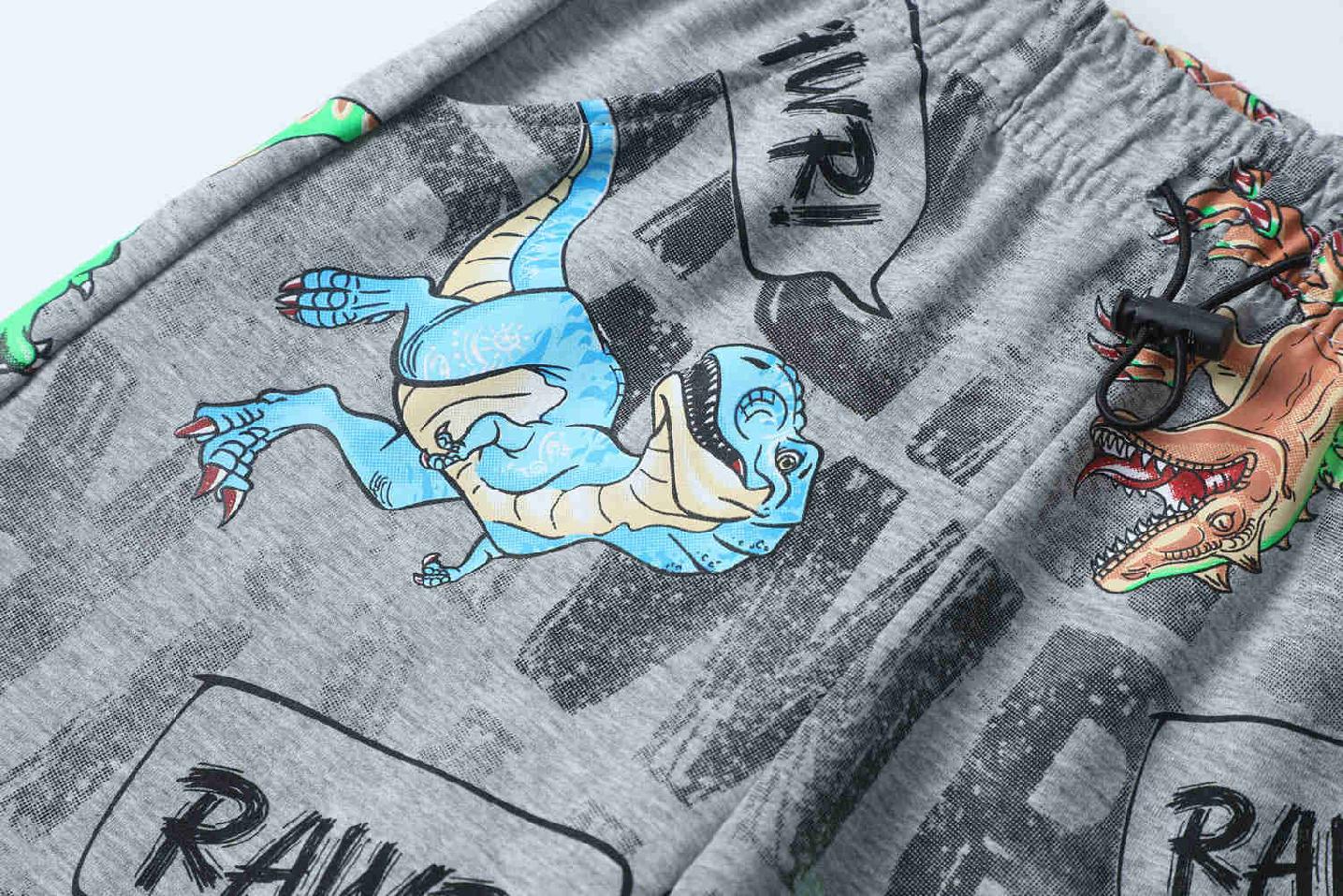 Chlapecké kraťasy Kugo MS9890 šedé